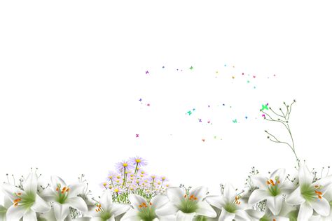 Background Bunga Png Medium Image Baground Bunga Hijau Png Clipart Riset