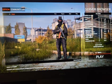 can't look at official servers, just community, help? | Scrolller