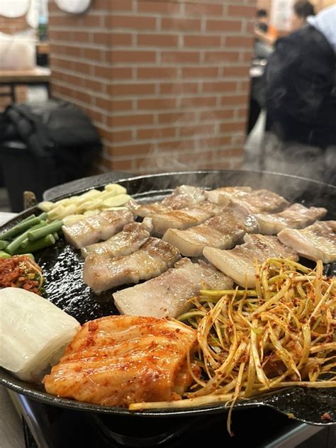 [광교 맛집] 광교 고기집 맛집 잠수교집 솥뚜껑삼겹살 맛집 추천 영업시간 주차 꿀팁 솔직후기 네이버 블로그