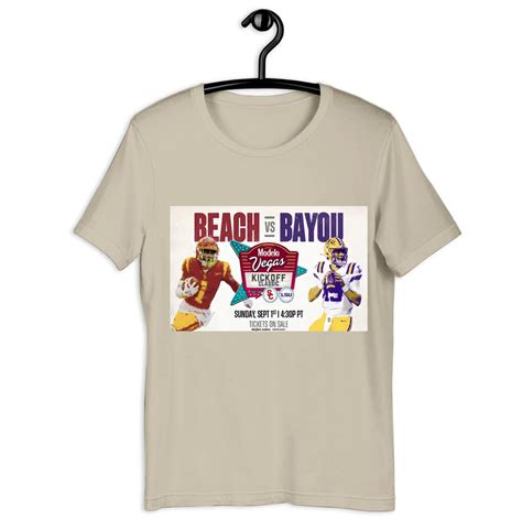 Vegas Kickoff Classic Lsu Vs Usc September Poster Shirt