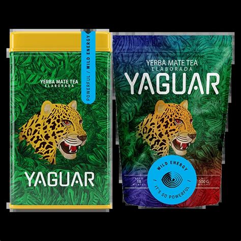 Yerbera Yerba Mate Yaguar Wild Energy X G Sets Yerba Mate Tea