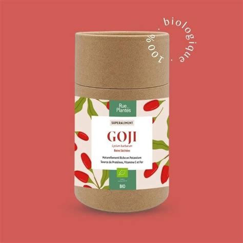 Goji baies séchées bio 200g Superaliment Cdiscount Santé Mieux vivre