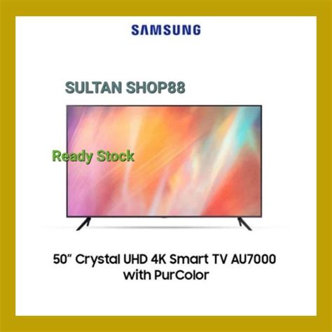 Jual Samsung Led Tv Crystal Uhd K Smart Tv Inch Ua Au I