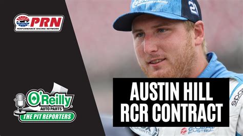 Austin Hill Staying With Rcr Eyes 2025 Cup Ride Nascar Silly Season