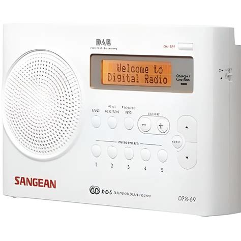 Radio numérique DAB Sangean DPR 69 Marque SANGEAN Syntoniseur de