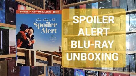 SPOILER ALERT BLU RAY UNBOXING MENU YouTube