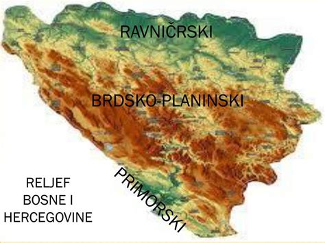 Ppt Ravnice Na Karti Prirodni Objekat Brežuljak Brdo Planina