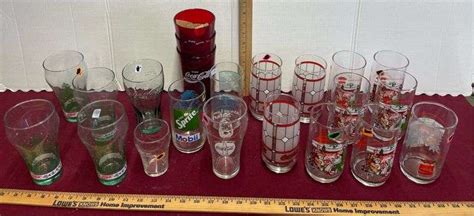 Coca-Cola Glass Collection-see pics - Sherwood Auctions