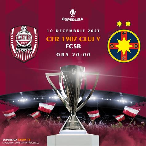 CFR 1907 Cluj FCSB 10 Dec 2023