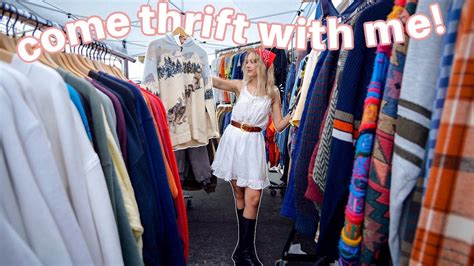 COME THRIFT WITH ME AT 6AM Thrifting At The Rose Bowl Flea Market In