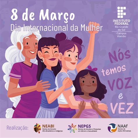 Campus Viamão Promove Programação Especial Em Alusão Ao Dia Da Mulher