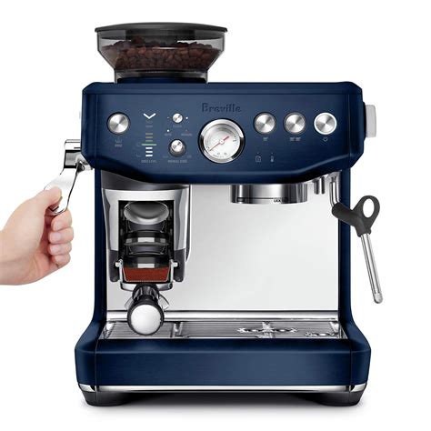 Breville Barista Express Impress Damson Blue BES876DBL Espresso