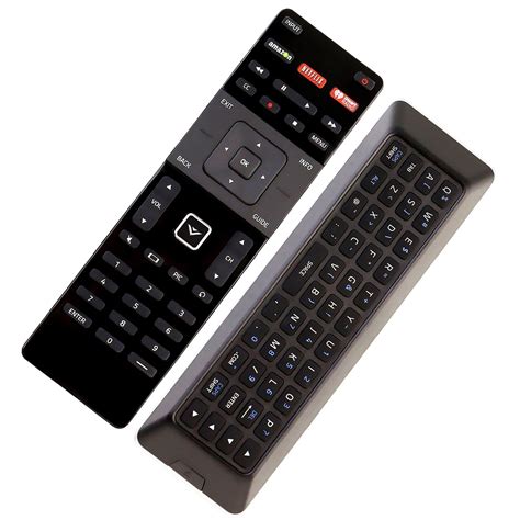 Us New Xrt Remote For Vizio Tv M C M C With Qwerty Keyboard