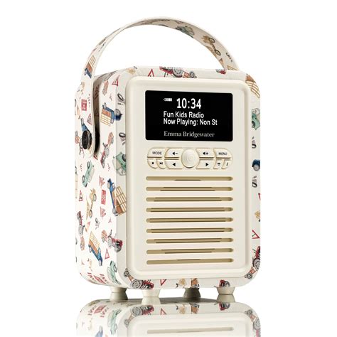 Buy Vq Retro Mini Dab Radio With Bluetooth Radio Alarm Clock With Fm