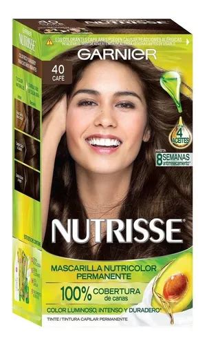 Kit Tintura Garnier Nutrisse Regular Clasico Mascarilla Nutricolor