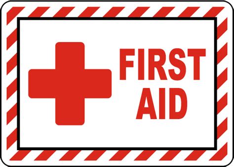 First Aid Kit Sign Printable