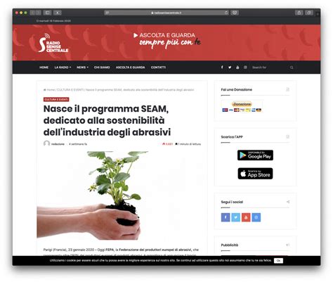 Nasce Il Programma Seam Dedicato Alla Sostenibilità Dellindustria