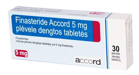 Finasteride Accord 5 Mg 30 Film Coated Tablets In Box Expodrugs