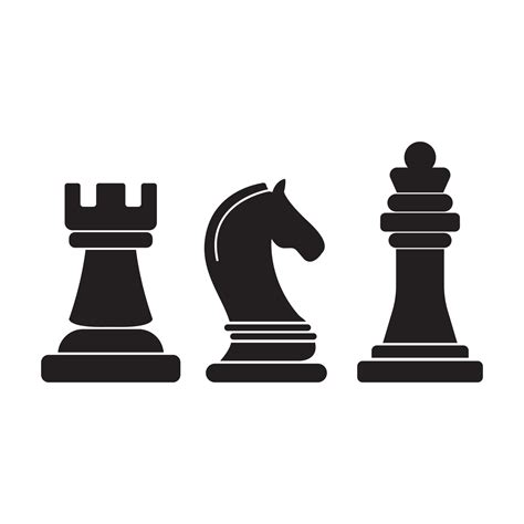 chess icon vector 24394202 Vector Art at Vecteezy