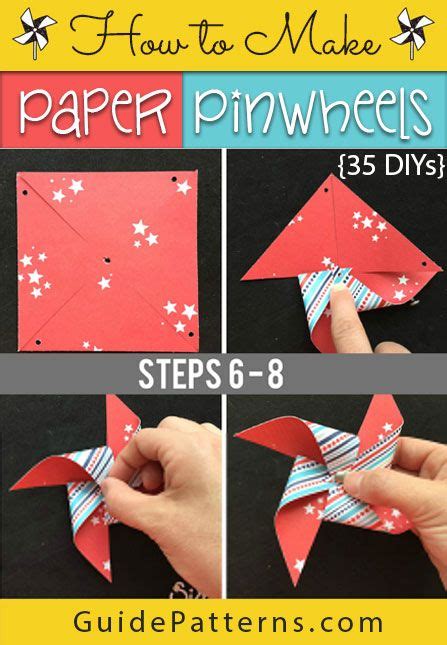 How To Make Paper Pinwheels Diys Guide Patterns Pinwheels