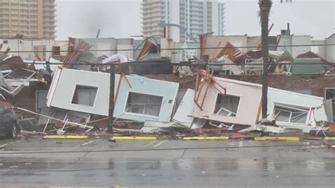 Panama City Beach Storm Damage Aftermath | mypanhandle.com