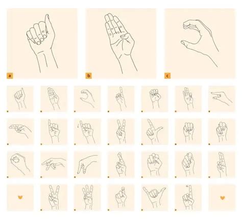 Free Sign Language Alphabet Clipart Images Freeimages