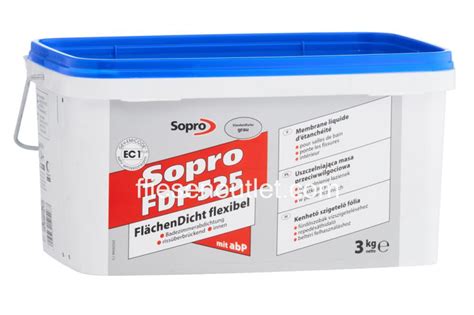 Sopro FlächenDicht flexibel grau 5KG-52543 SB