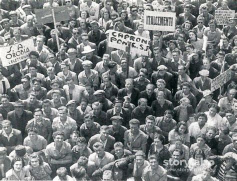 Proteste Dei Lavoratori 1945 Storylab