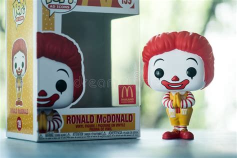 Bangkok Thailand September 22 2021 Cute Figurine Of Ronald