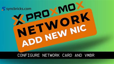 Proxmox Networking: Adding a New Network Interface