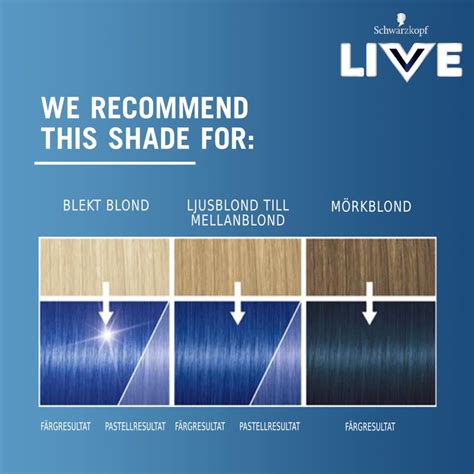 Schwarzkopf Live Ultra Brights Or Pastel 95 Electric Blue