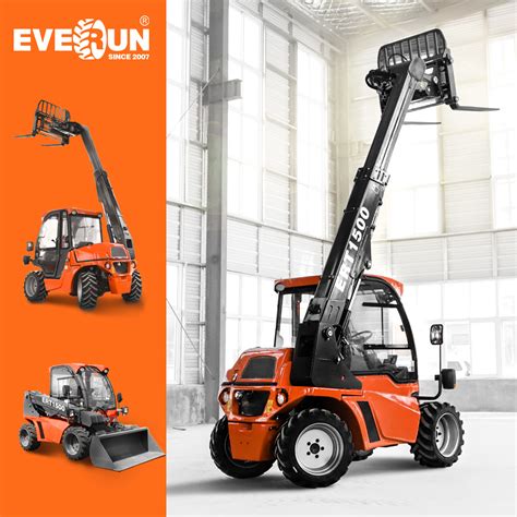 Everun Ert Chinese Ce Small Telehandler Telescopic Boom Handler