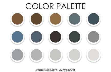 Universal Color Palette Design 2023 Vector Stock Vector (Royalty Free ...