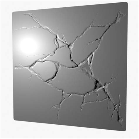 Stone Cracks Sculpted 3d Model Cgtrader