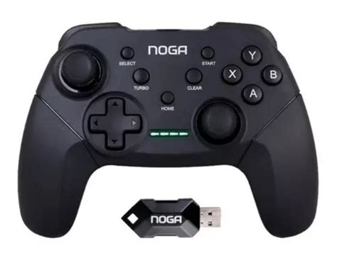 Gamepad Noga Ng 4500x Inalámbrico Pc Ps3 Usb Vibración Csi Color Negro