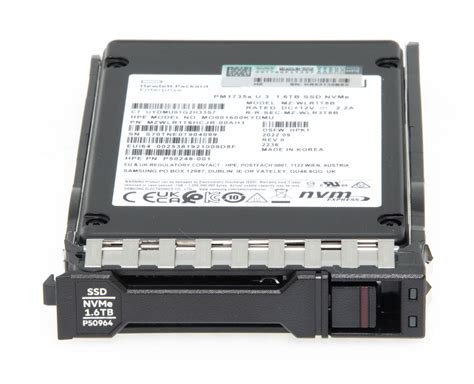 Hpe Tb Nvme Gen Ssd Servershop De