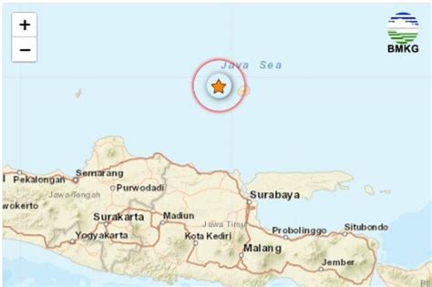 Bmkg Gempa Susulan Di Tuban Lebih Dari Lima Kali Antara News