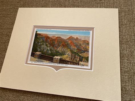 Grand Canyon Vintage Postcard Grand Canyon Grand Canyon Wall Etsy