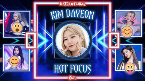 Kim Dayeon Kep Er Hot Focus Wing Wing Korean Artist Youtube