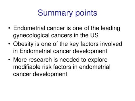 Ppt Endometrial Cancer Powerpoint Presentation Free Download Id221956