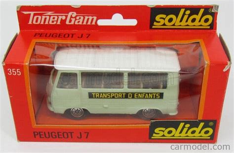 Solido Scale Peugeot J Minibus Transport D Enfants