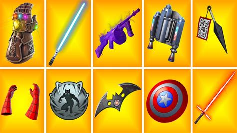 Evolution Of All Mythic Weapons And Items Fortnite Chapter 1 Chapter 3 Season 3 Youtube