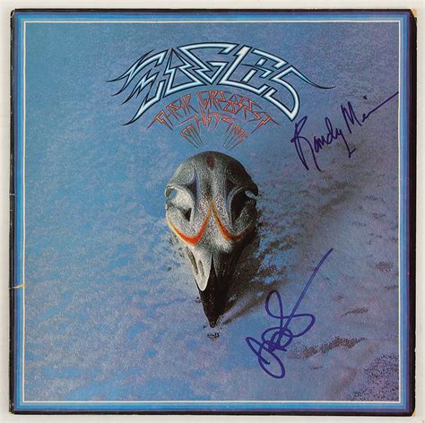 Lot Detail - Eagles Signed "Greatest Hits" Album