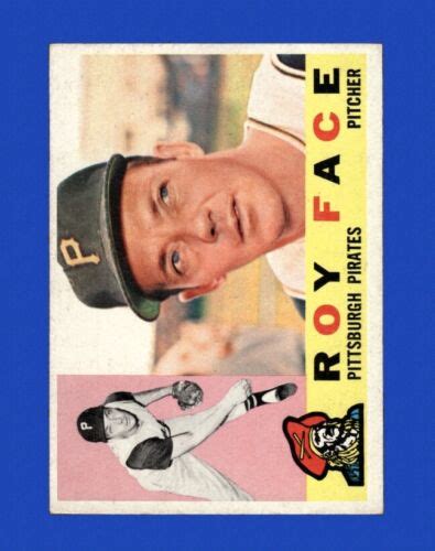 Topps Set Break Roy Face Ex Exmint Gmcards Ebay