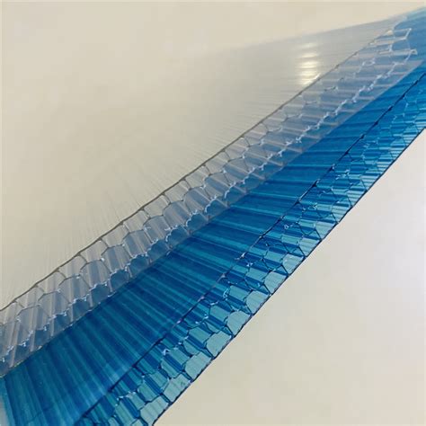 Virgin Bayer Material Plastic Polycarbonate Honeycomb Roof Sheet