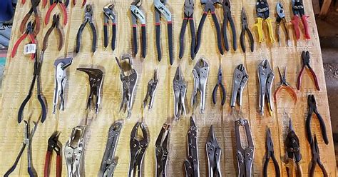 Dikes Pliers Pinchers Side Cutters Wire Cutters Tin Snips Long Nose Pliers Clamps Vise