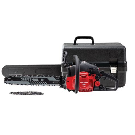 Craftsman S180 42 Cc 2 Cycle 18 In Gas Chainsaw 41cy4218793 At