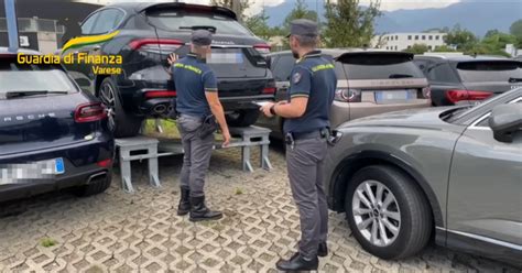 Varese 1 500 Auto Di Lusso Vendute Frodando Il Fisco Due Arresti