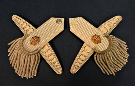 British 43rd Light Infantry Majors Epaulettes 08 135 Historical