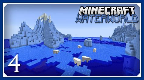 Minecraft Waterworld Grass Snow Ice Spikes E Update